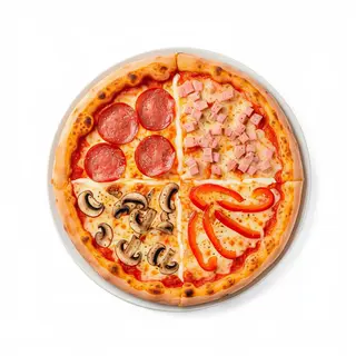 Pizza Cuatro Estaciones 33 Cm.