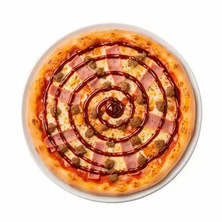 Pizza Barbacoa 43 Cm.