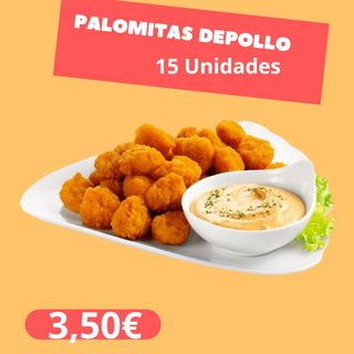 Palomitas de pollo 