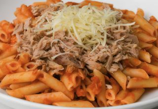 Pasta con atún