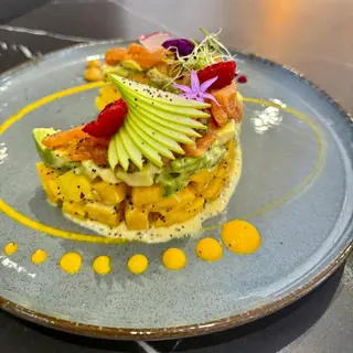 Tarta de salmón