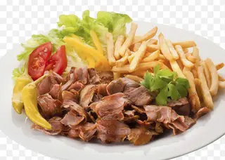 Menú Plato De Kebab