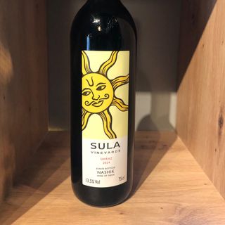 Sula vino  de la india
