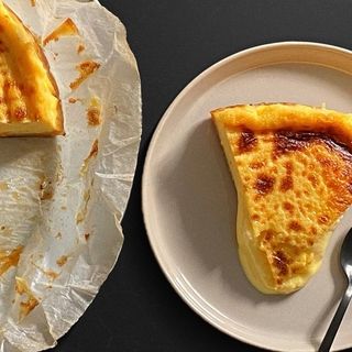 Tarta de queso casera (sin gluten)