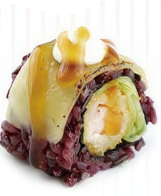 Uramaki black cheese 8pzs.