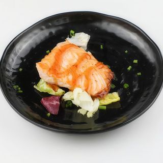 Salmón a la plancha