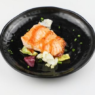 Salmón a la plancha