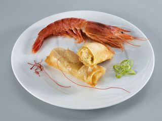 Crepes Fritos De Puerros Y Gambas (3 Uds.)