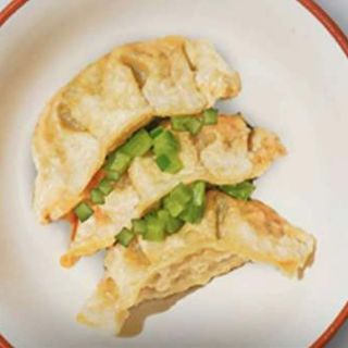 Gyozas frita vegetal