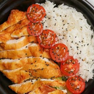 Dragón bowl pollo limón