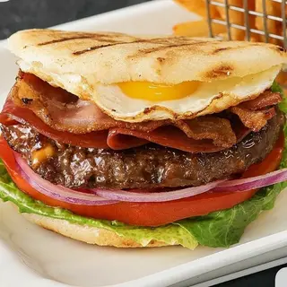 Arepa burger