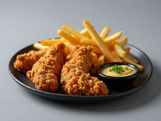 Chicken Tenders with French Fries
