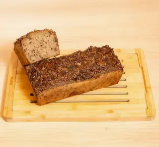 Pan de centeno con pipas de girasol