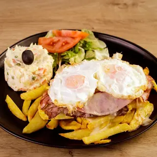 Chivito al plato