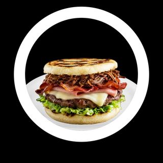 Arepa Burguer de Ternera