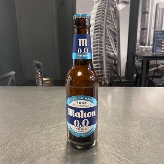Cerveza Mahou Tercio sin alcohol