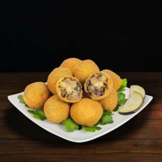 Polpettine de Berenjena con Mozzarella y Provola ahumada (6 UDS).