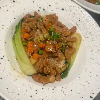 Kung-pao donburi