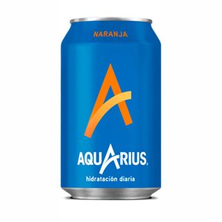 Aquarius Naranja lata 330ml