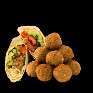 11. Falafel Pita ( veg.)