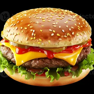 18.Hamburguesas de ternera
