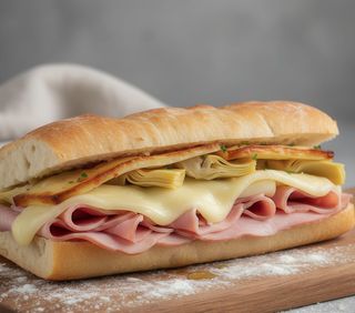 Focaccia De Jamón York