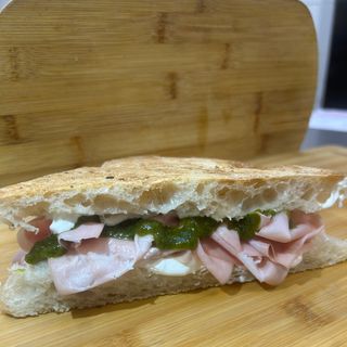 Focaccia Mortadella