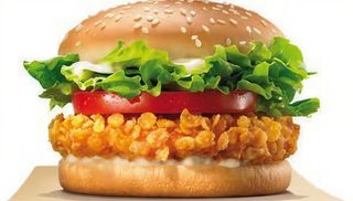 Hamburguesa crispy