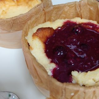 Cheesecake tradicional ó frutos rojos 