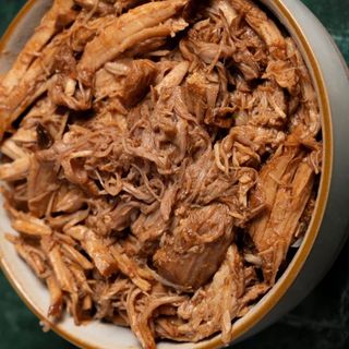 Pulled pork topping