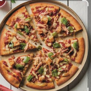Meat feast pizza 
