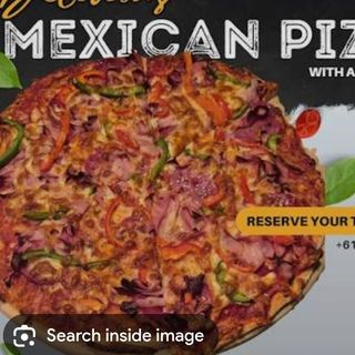 Mexican pizza 