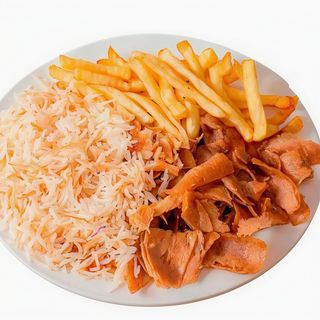 Kabab plate beef (ternera)