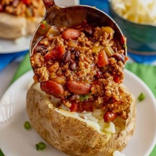 Jacket potato chilli con carne