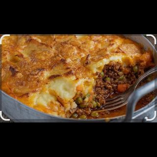 Home made cottage pie