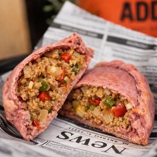 Empanada vegana (soja texturizada)