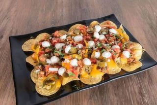 Nachos vegetarianos