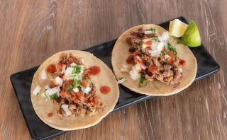 Taco pulled pork vegano (2 uds.)