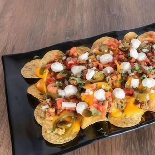 Nachos con queso