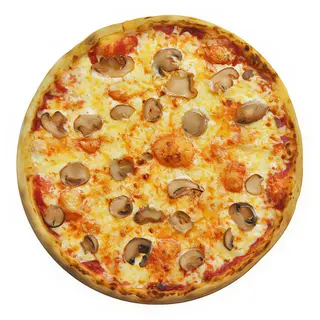 Nº36 Pizza champiñones 28 cm. x 28 cm.