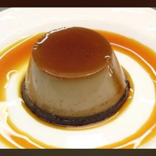 Flan de chocolate