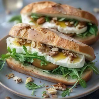 Sándwich Integral Armonía De Queso De Cabra