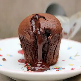 Coulant de chocolate negro