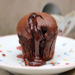 Coulant de chocolate negro