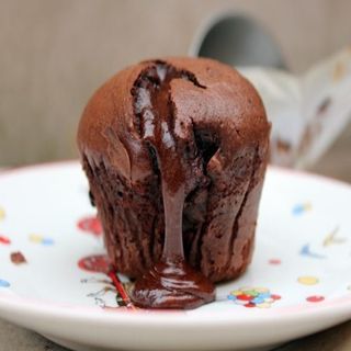 Coulant de chocolate negro