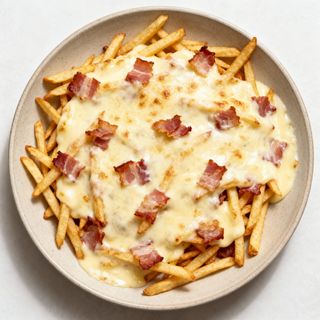 Patatas Cheese Y Panceta