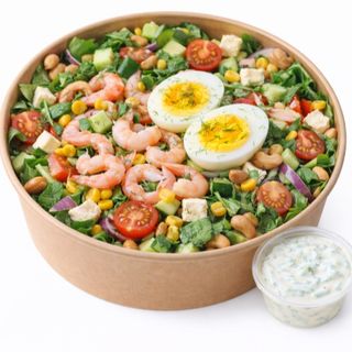 Ensalada de Gambas Escandinavas