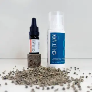 Pack Sport - Aceite 10% CBD + 5% CBG y Crema de Masaje con CBD y CBG