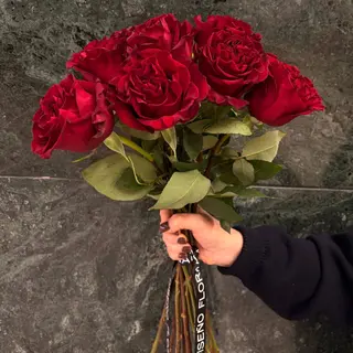 Ramo De 11 Rosa Roja