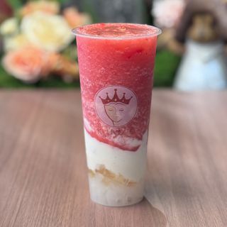 (25) Yogurt helado de fresa 